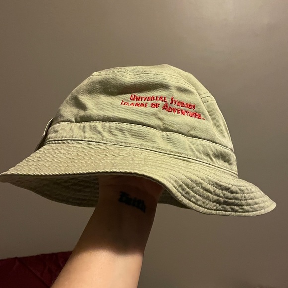 Jurassic Park Universal Studios Islands of Adventure Bucket Hat Adult OS - Picture 3 of 11
